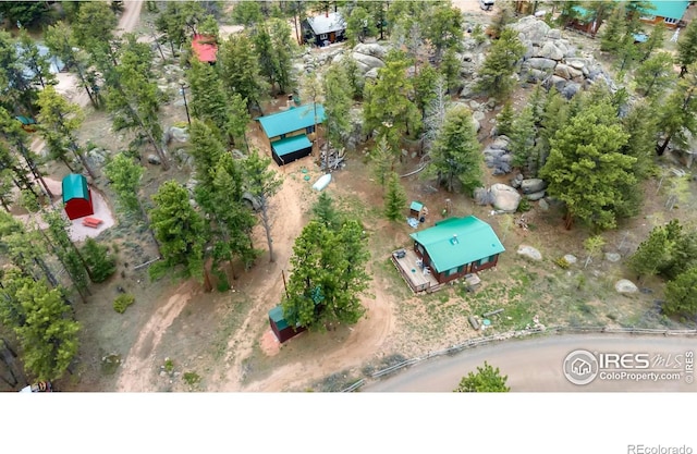 aerial overview of property's location