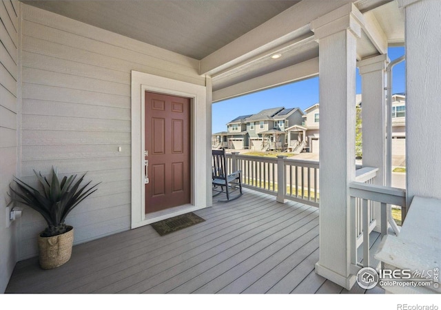 700 Lillibrook Pl, Erie, CO 80026 - deck featuring a residential view