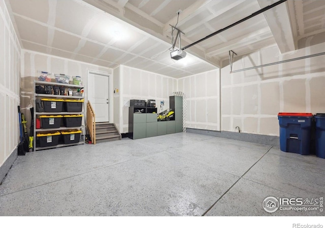 700 Lillibrook Pl, Erie, CO 80026 - garage featuring a garage door opener