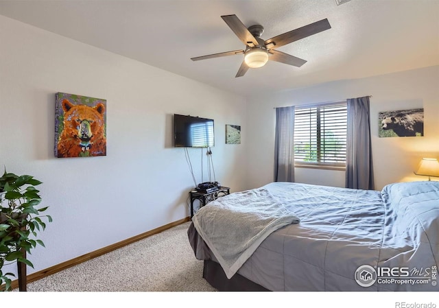 6601 Viburnum St, Wellington, CO 80549 - carpeted bedroom featuring baseboards and ceiling fan