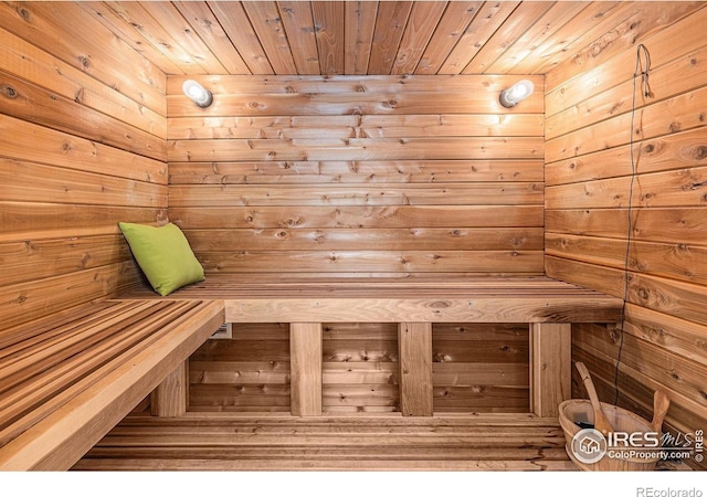 2310 44th Ave, Greeley, CO 80634 - sauna / steam room with wooden ceiling and wood walls