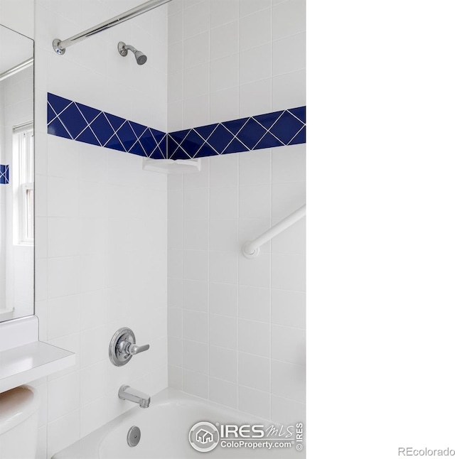 910 Kalmia Ave, Boulder, CO 80304 - bathroom with shower / tub combination and toilet