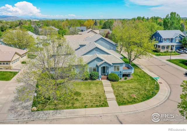 3742 Florentine Cir, Longmont, CO 80503 - aerial perspective of suburban area