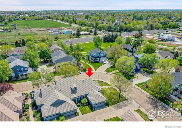 3742 Florentine Cir, Longmont, CO 80503 - aerial perspective of suburban area