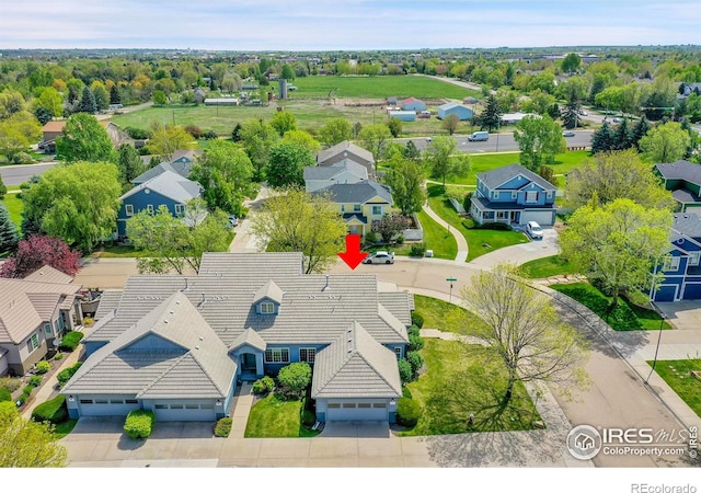 3742 Florentine Cir, Longmont, CO 80503 - aerial perspective of suburban area