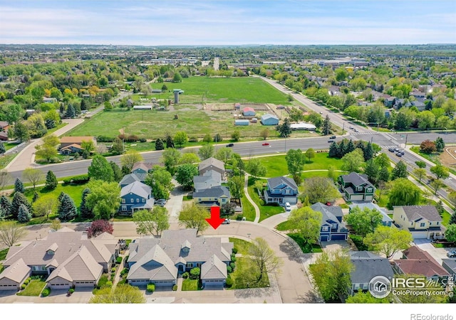 3742 Florentine Cir, Longmont, CO 80503 - aerial perspective of suburban area
