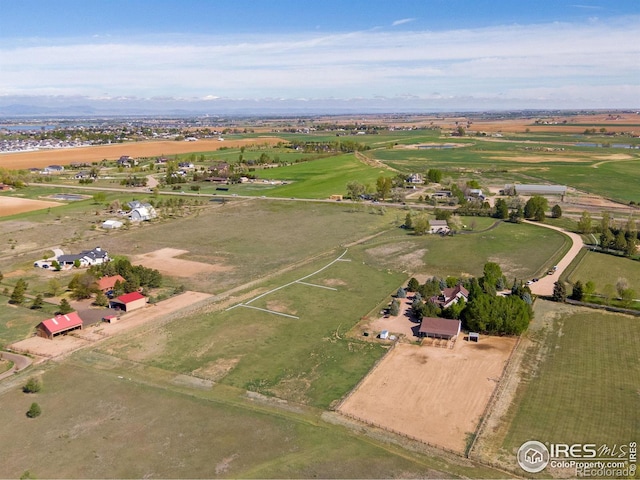 view of property location featuring rural landscape