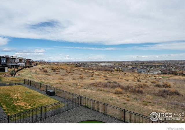 view of yard featuring a residential view