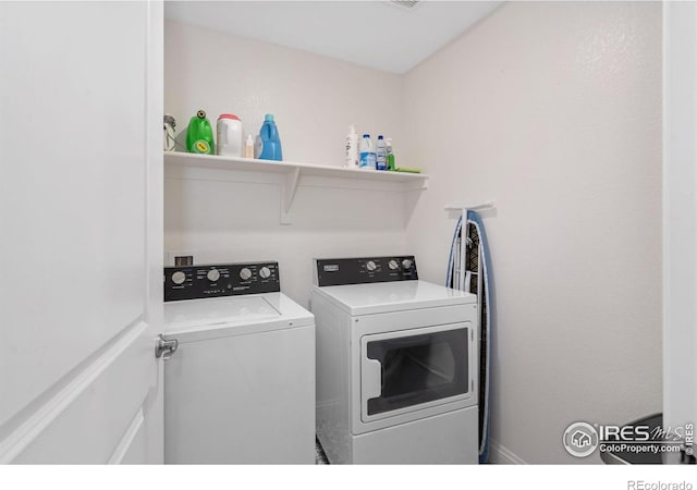 97 Westerly Blvd, Erie, CO 80516 - laundry room with washing machine and dryer