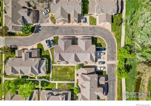 1014 Andrews Peak Dr Unit B107, Fort Collins, CO 80521 - aerial overview of property's location featuring nearby suburban area