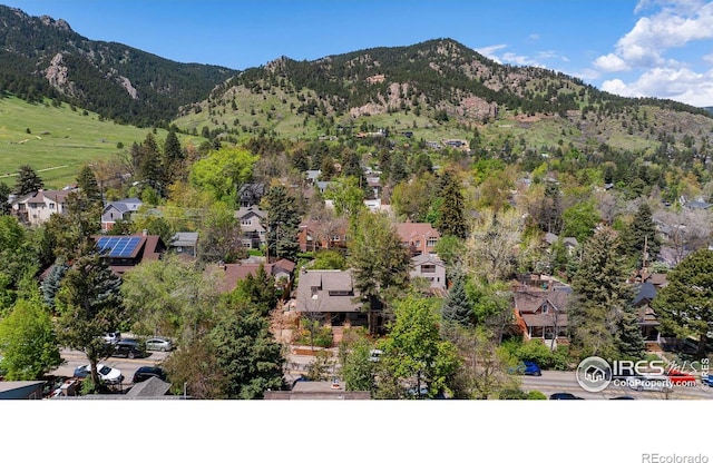 721 9th St, Boulder, CO 80302 - view of mountain background with nearby suburban area