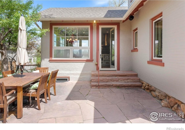 721 9th St, Boulder, CO 80302 - view of patio with outdoor dining area