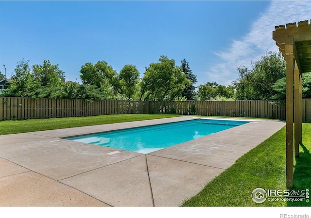 3075 Galena Way, Boulder, CO 80305 - view of swimming pool featuring a patio