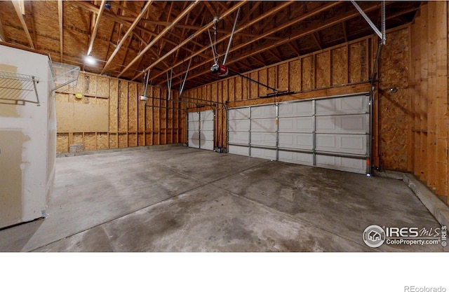 4447 Twin Peaks Dr, Loveland, CO 80537 - garage with a garage door opener