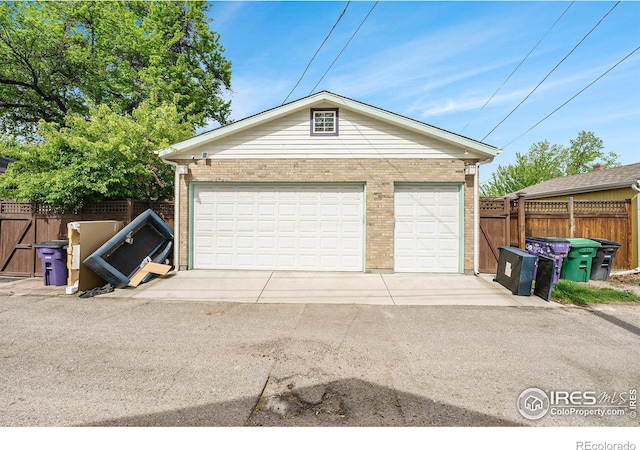 486 N Corona St, Denver, CO 80218 - view of detached garage