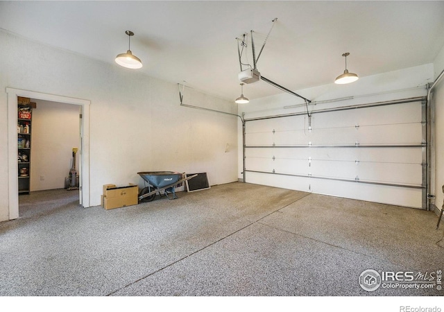 486 N Corona St, Denver, CO 80218 - garage with a garage door opener