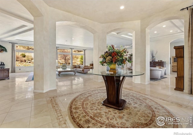 3005 Grey Fox Dr, Estes Park, CO 80517 - building lobby featuring recessed lighting