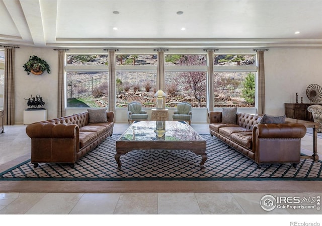 3005 Grey Fox Dr, Estes Park, CO 80517 - living room featuring healthy amount of natural light