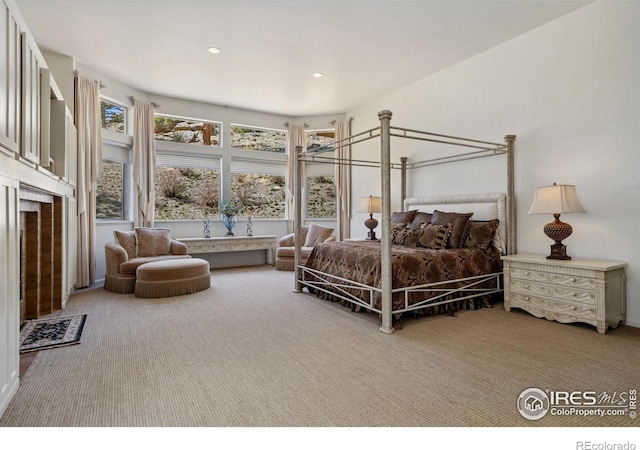 3005 Grey Fox Dr, Estes Park, CO 80517 - carpeted bedroom featuring recessed lighting