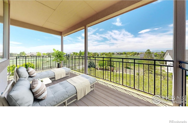 view of deck