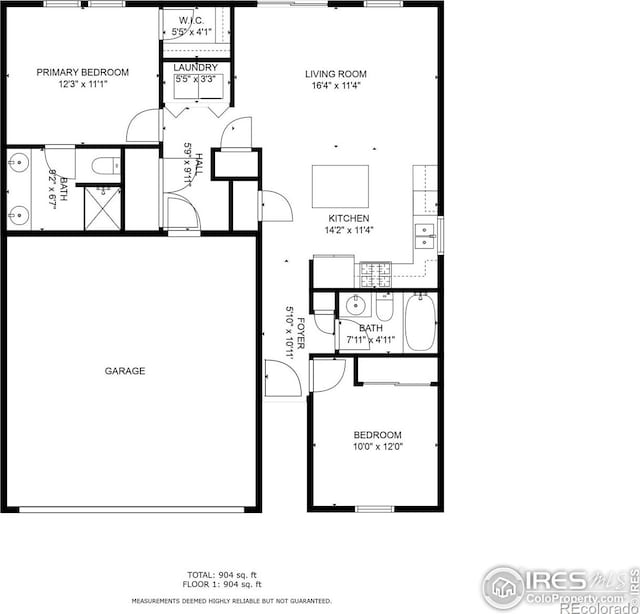 401 Bonneville Ave, Fort Lupton, CO 80621 - floor plan / room layout