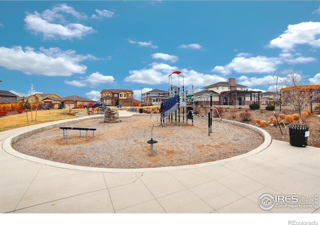 12917 Fox St, Broomfield, CO 80020 - community play area featuring a residential view