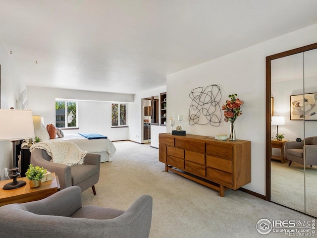 4311 Pali Way, Boulder, CO 80301 - living area featuring light colored carpet and baseboards