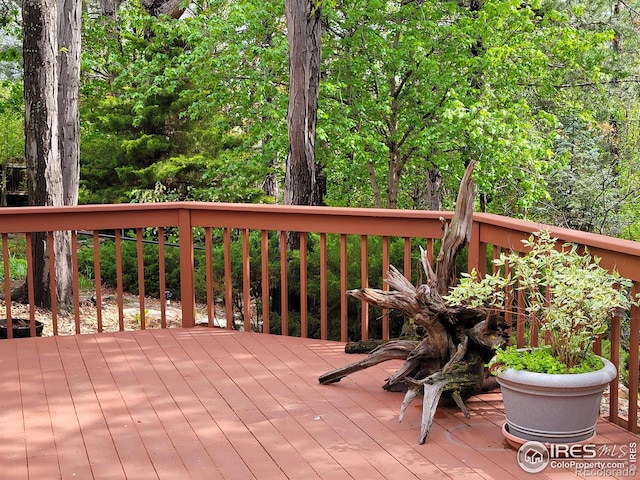 4311 Pali Way, Boulder, CO 80301 - view of wooden deck