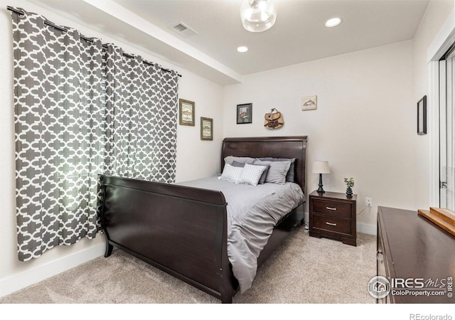 8265 Blackwood Dr, Windsor, CO 80550 - carpeted bedroom featuring baseboards and recessed lighting