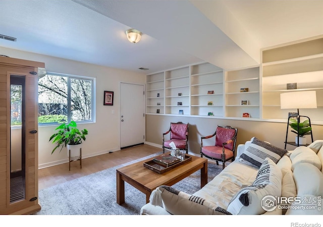 1149 Quince Ave, Boulder, CO 80304 - living area with wood finished floors and baseboards