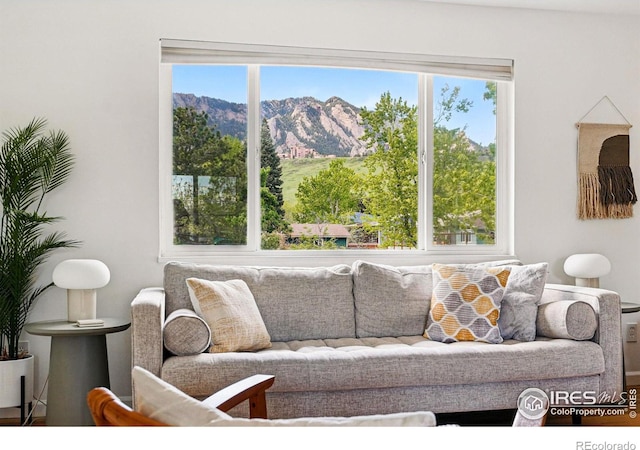 1350 Lehigh St, Boulder, CO 80305 - living area with a mountain view