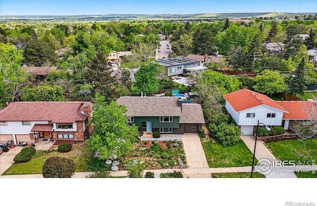 1350 Lehigh St, Boulder, CO 80305 - aerial view of property and surrounding area