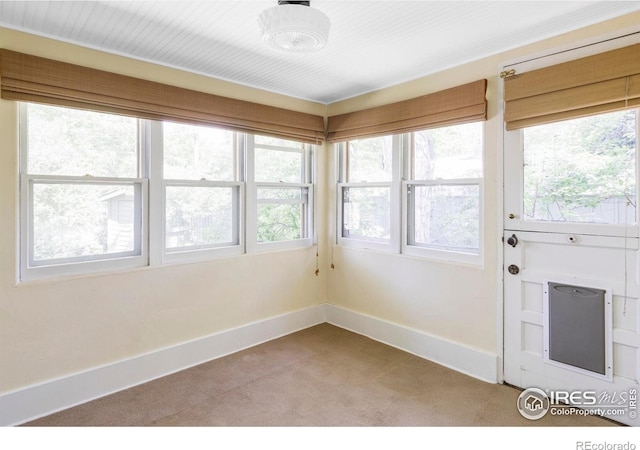 2424 4th St, Boulder, CO 80304 - unfurnished sunroom featuring plenty of natural light