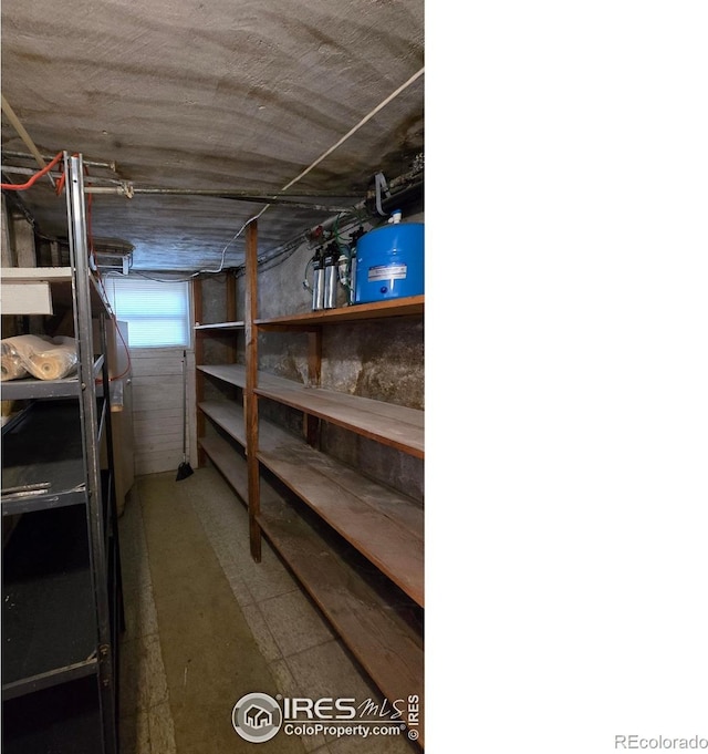 view of storage