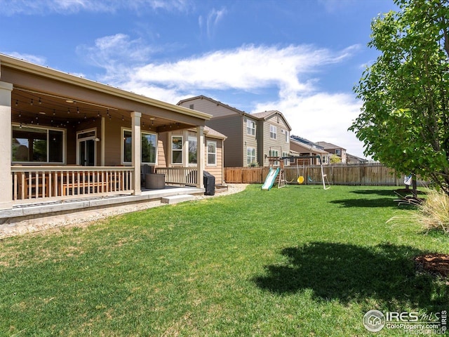 950 Sumner Way, Erie, CO 80516 - view of yard with a playground