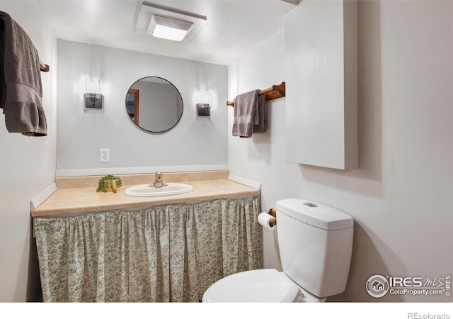 40 Hopi Ct, Lyons, CO 80540 - half bath with a sink and toilet
