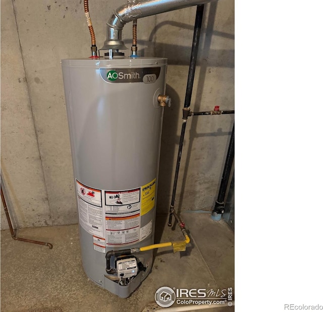 6608 W 3rd St Unit 35-58, Greeley, CO 80634 - utility room featuring water heater