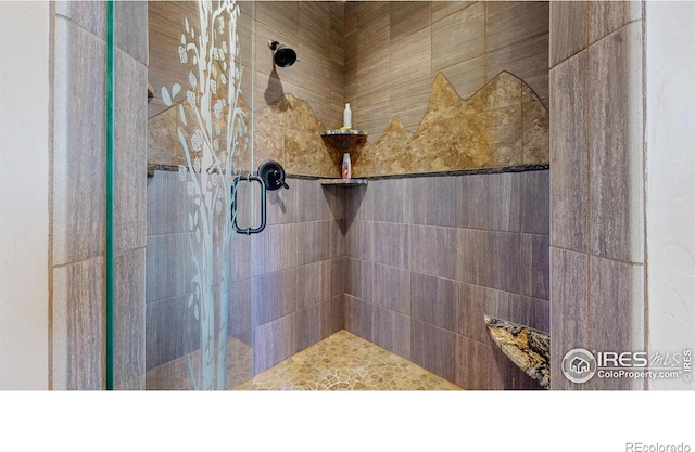 1049 Pine Knoll Dr, Estes Park, CO 80517 - bathroom with a tile shower