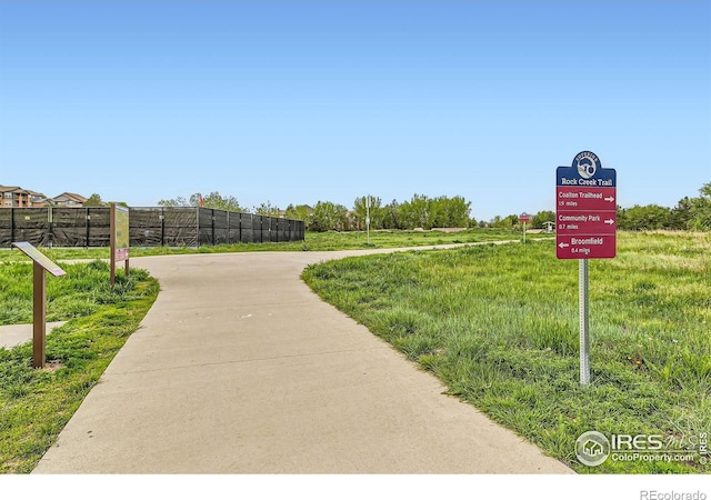 1842 Reliance Cir, Superior, CO 80027 - view of property's community featuring fence