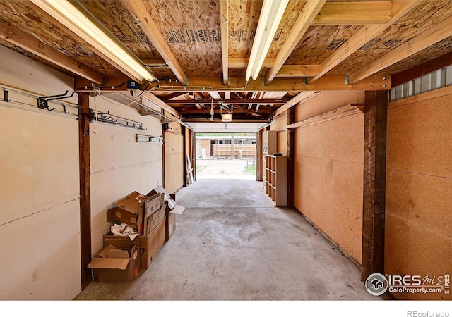 view of horse barn