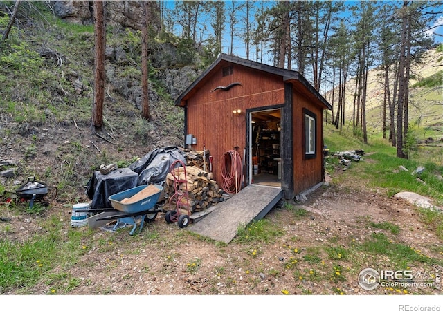 200 Falls Creek Dr, Bellvue, CO 80512 - view of outdoor structure with an outdoor structure