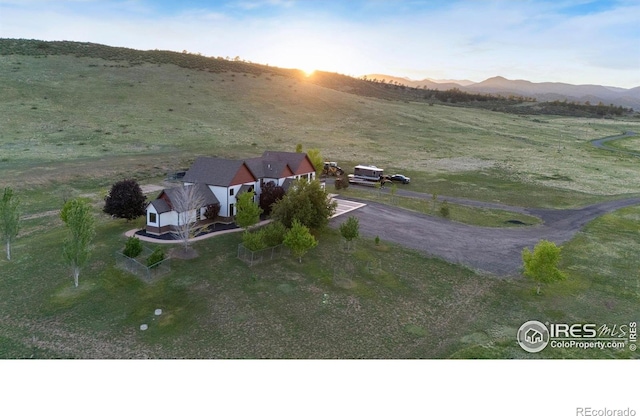 6950 W County Road 18, Loveland, CO 80537 - overview of rural landscape with mountains