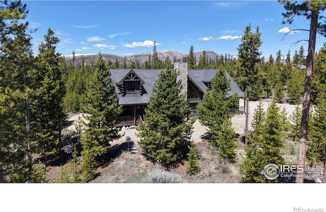 315 County Road 4454, Grand Lake, CO 80447 - view of subject property featuring a mountain backdrop