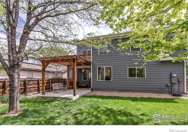1724 Holeman Dr, Erie, CO 80516 - back of house featuring a patio area