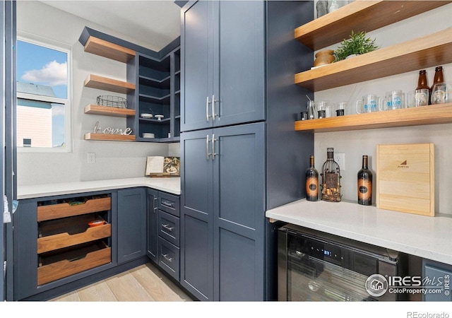 5085 Blanchette St, Timnath, CO 80547 - storage area with beverage cooler