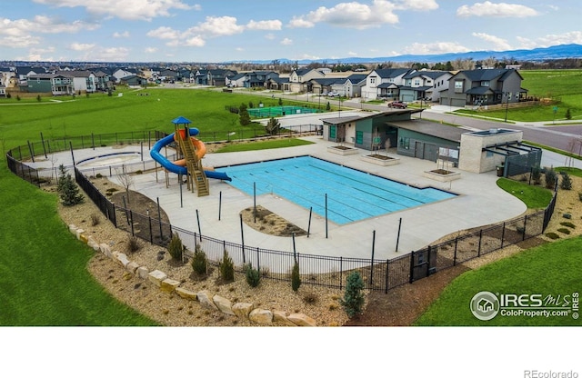5085 Blanchette St, Timnath, CO 80547 - community pool with a residential view