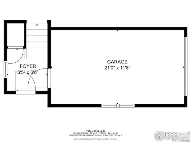 350 High Point Dr Unit 201, Longmont, CO 80504 - home floor plan