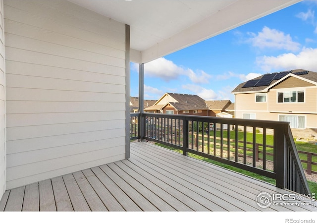 2119 Pelican Farm Rd, Windsor, CO 80550 - deck with a residential view