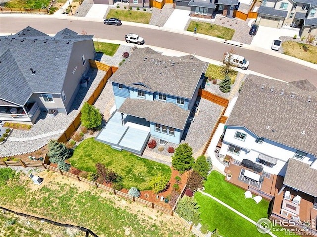 6506 Merrimack Dr, Castle Pines, CO 80108 - aerial perspective of suburban area