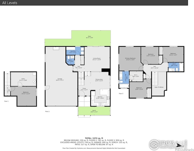 711 Mt Evans Ave, Severance, CO 80550 - floor plan / room layout
